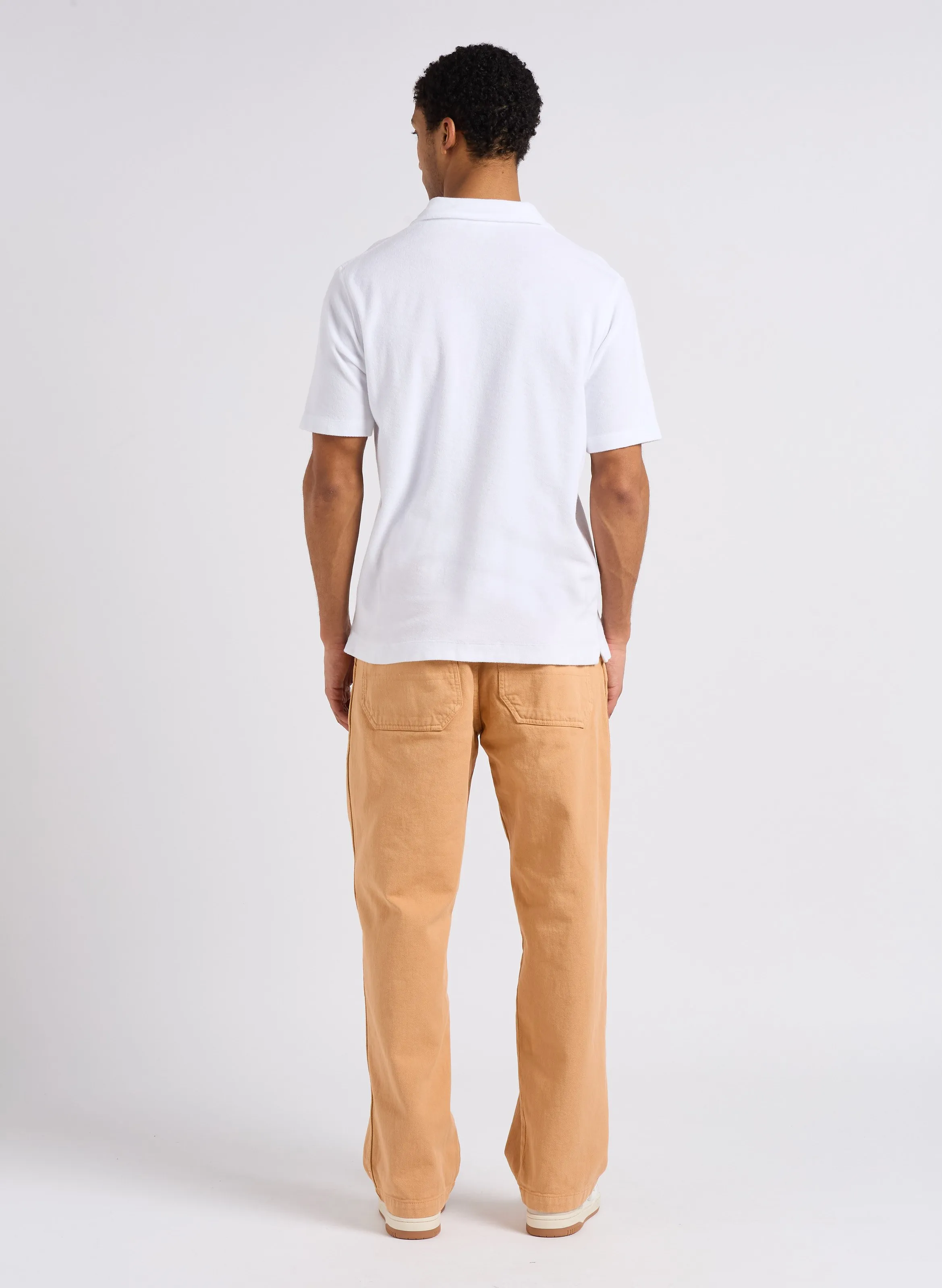 HOMECORE HEMMING TAURUS  PANTALóN ANCHO DE ALGODóN EN ROSA