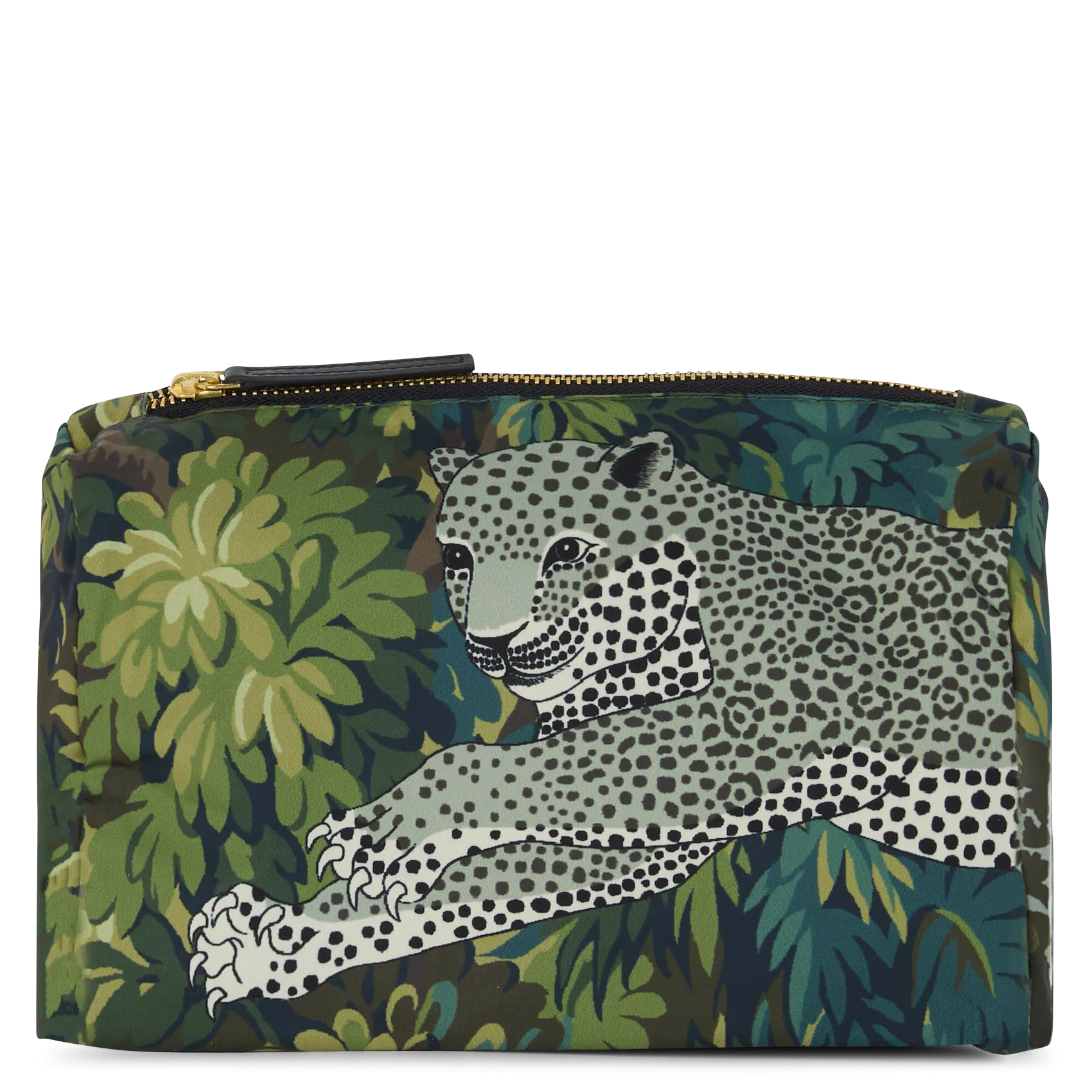 INOUI EDITIONS MIKE  ESTUCHE ESTAMPADO EN CAQUI