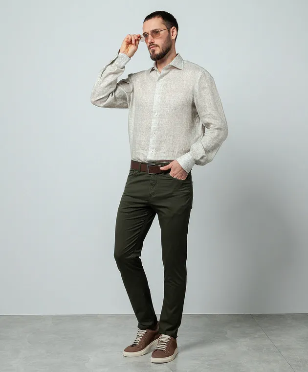 ISAIA Green pants