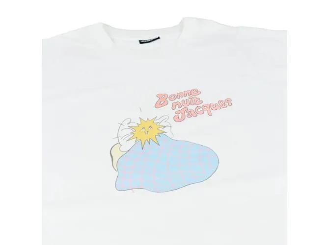 JACQUEMUS Camisetas T.Internacional L Algodón Blanco 