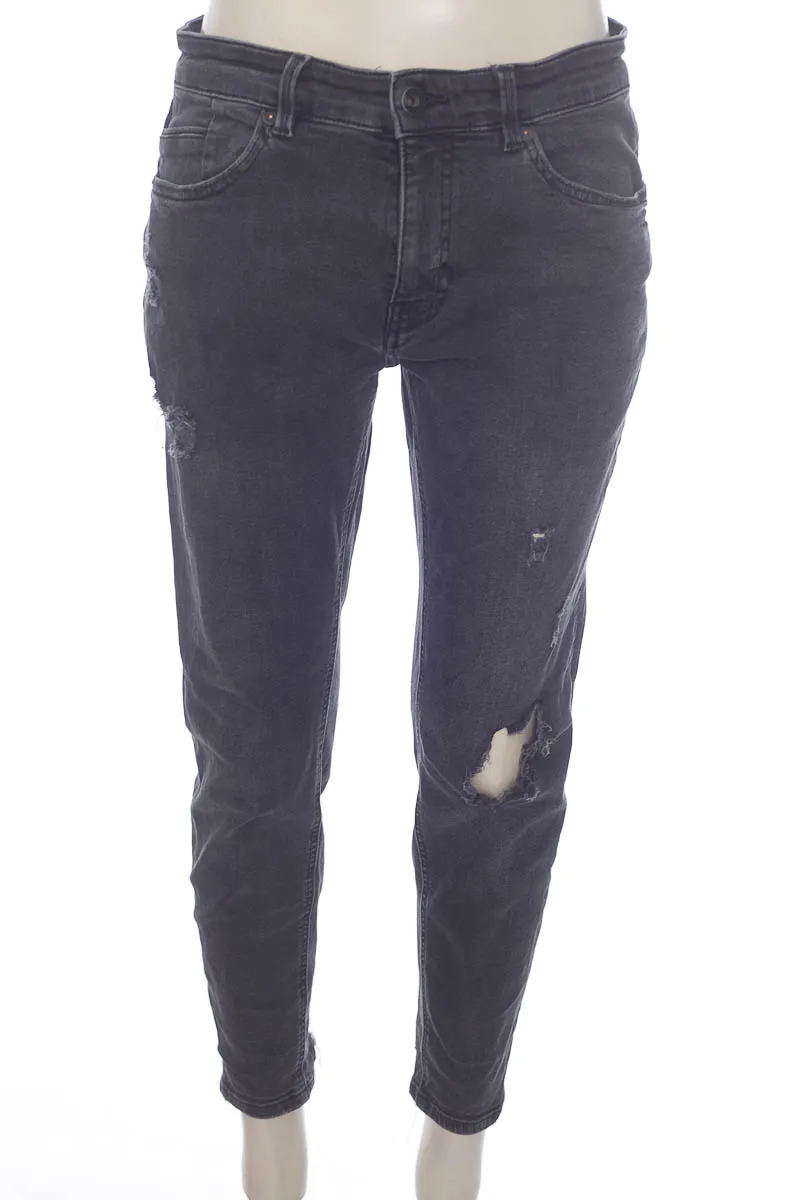 JEAN COLOR NEGRO  PULL &AMP; BEAR