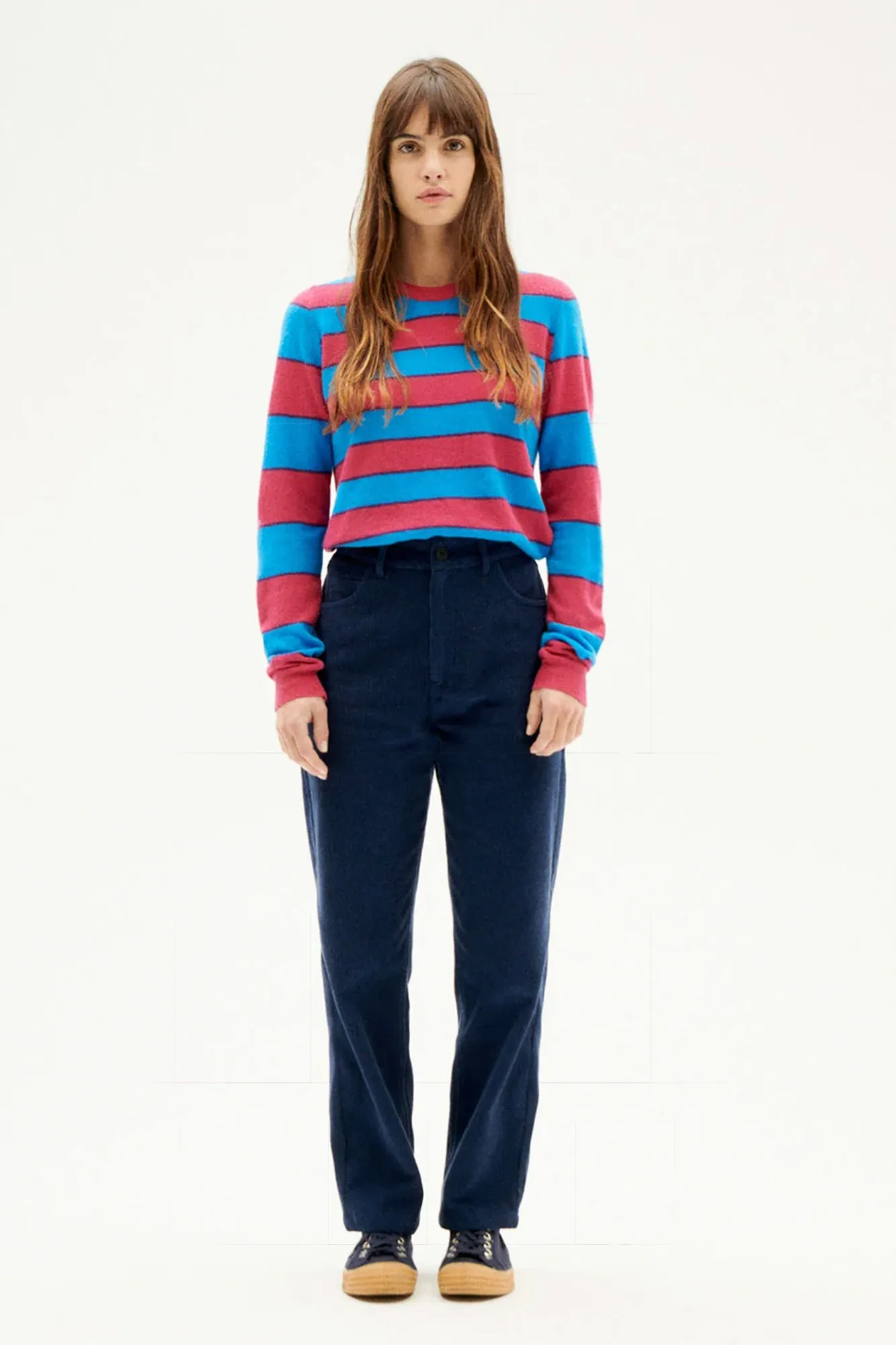 Jersey lana merino ZOE AZUL