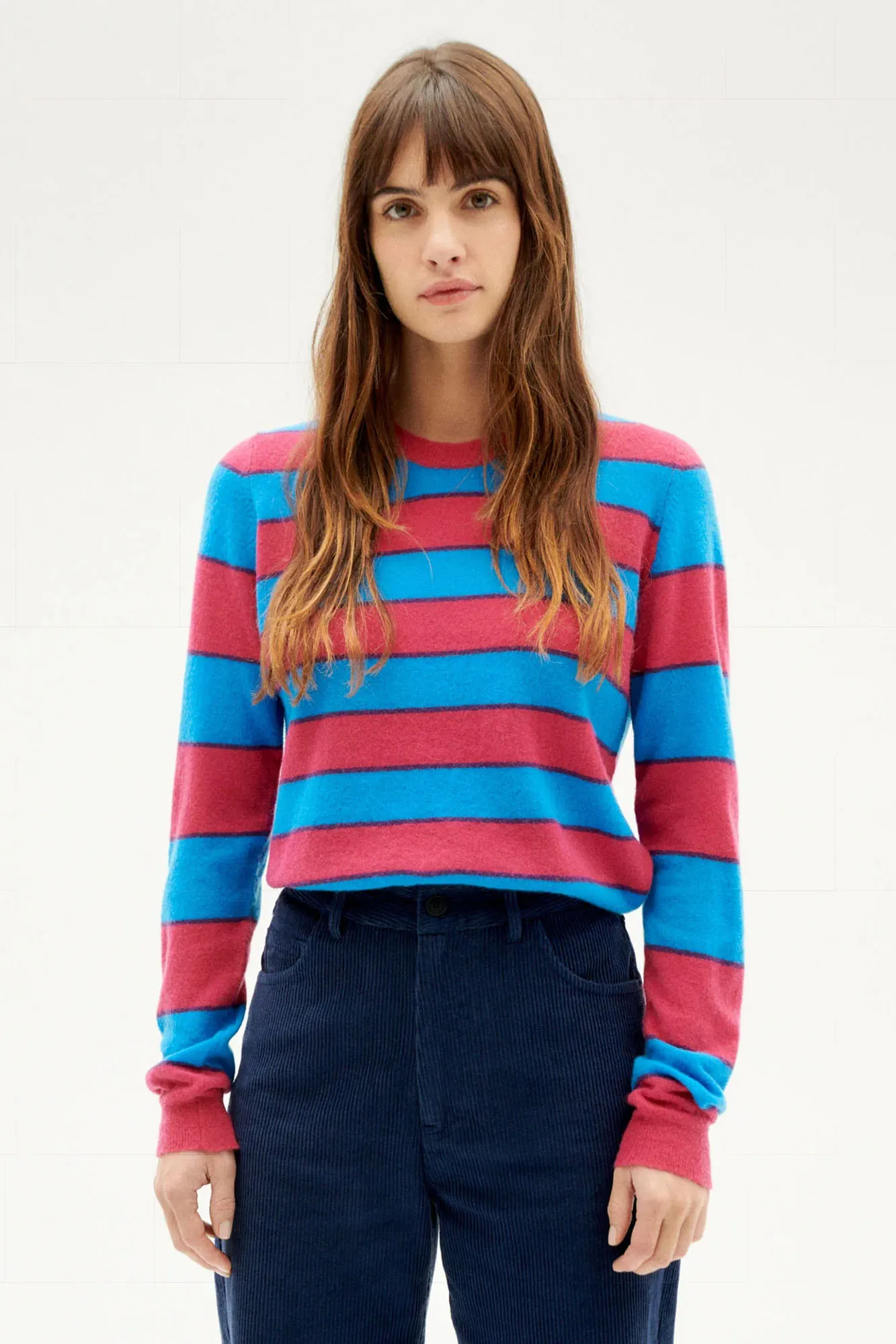 Jersey lana merino ZOE AZUL