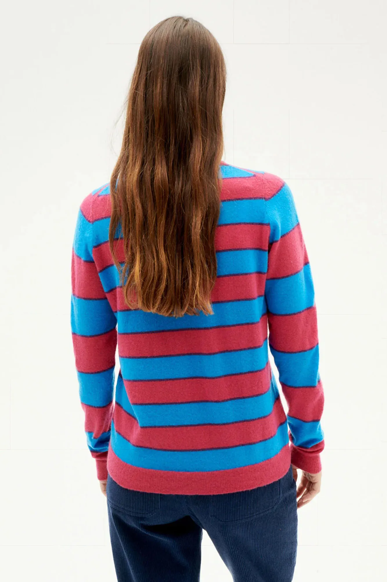 Jersey lana merino ZOE AZUL