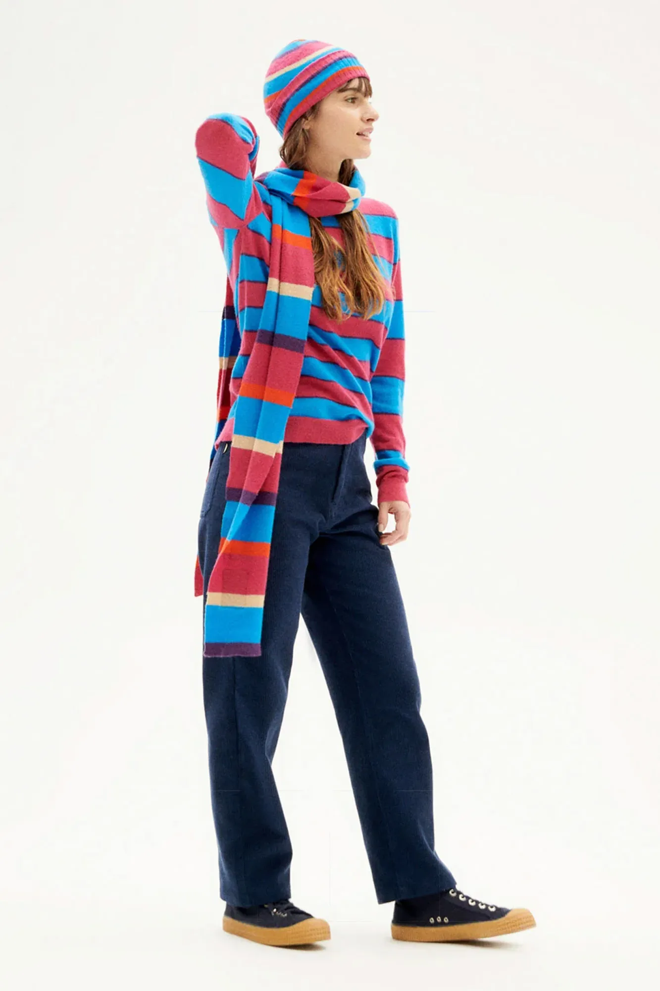 Jersey lana merino ZOE AZUL