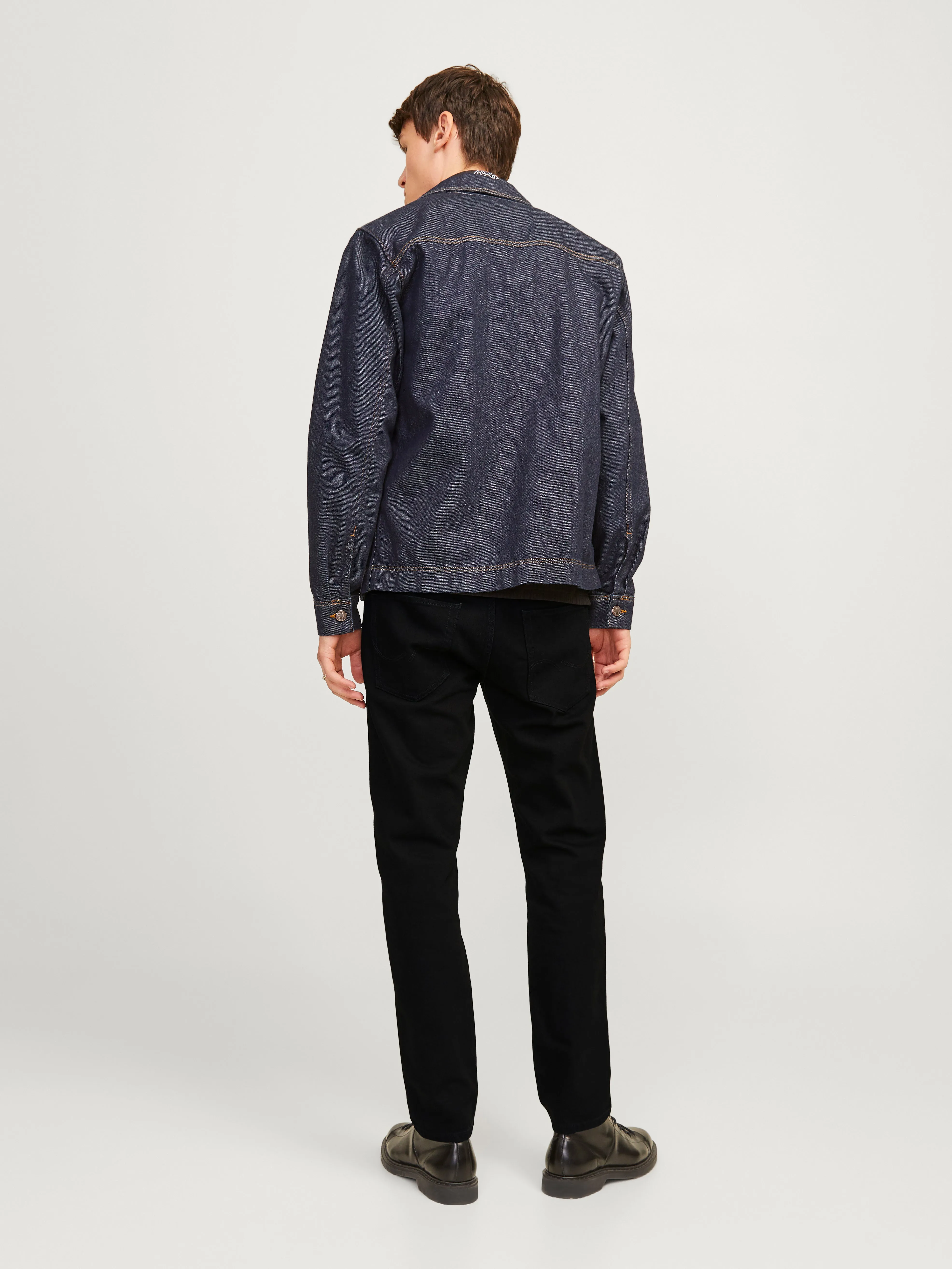 JJIMIKE JJORIGINAL SBD 553 Vaqueros de corte tapered | Negro | Jack & Jones®