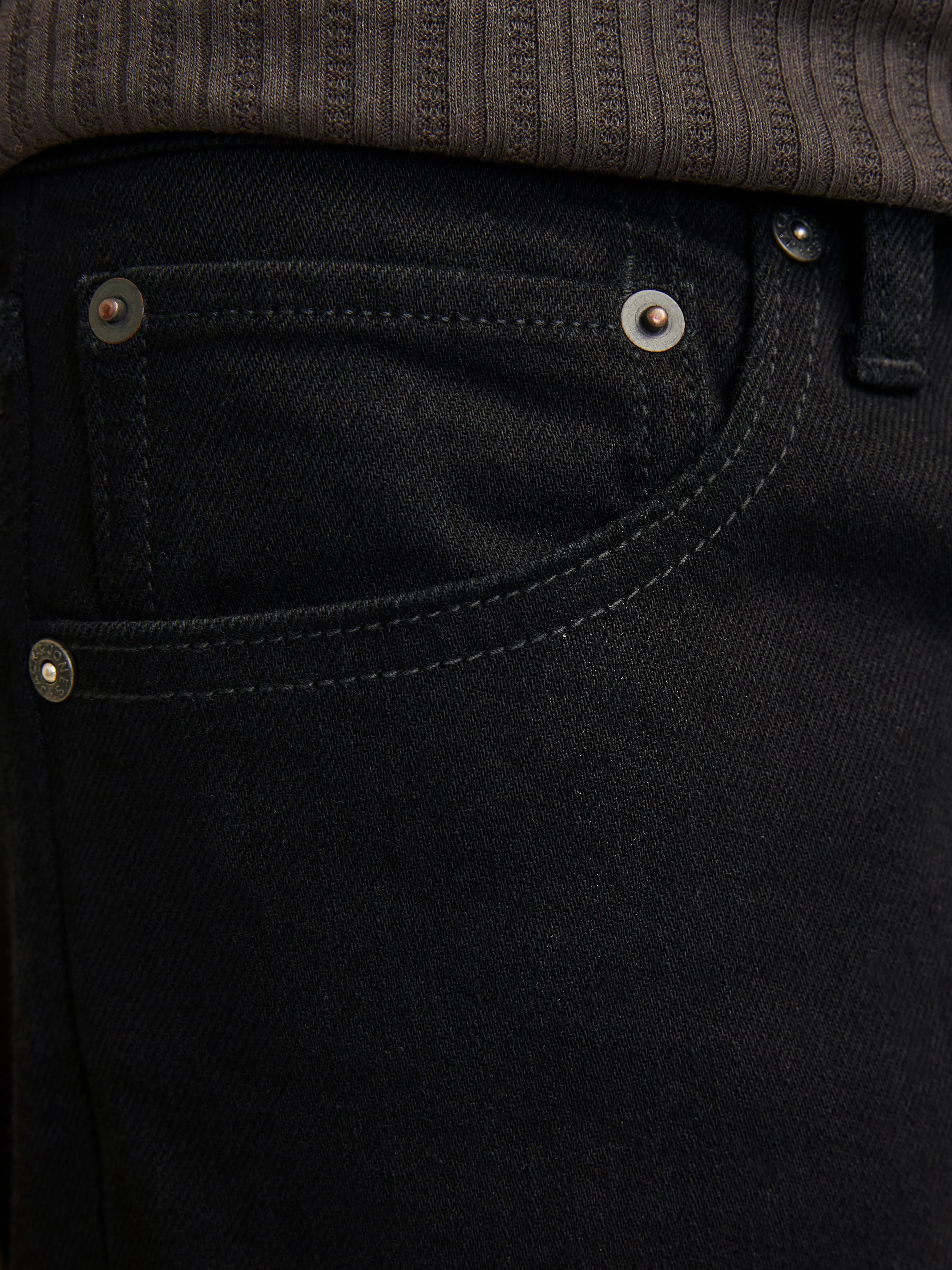 JJIMIKE JJORIGINAL SBD 553 Vaqueros de corte tapered | Negro | Jack & Jones®
