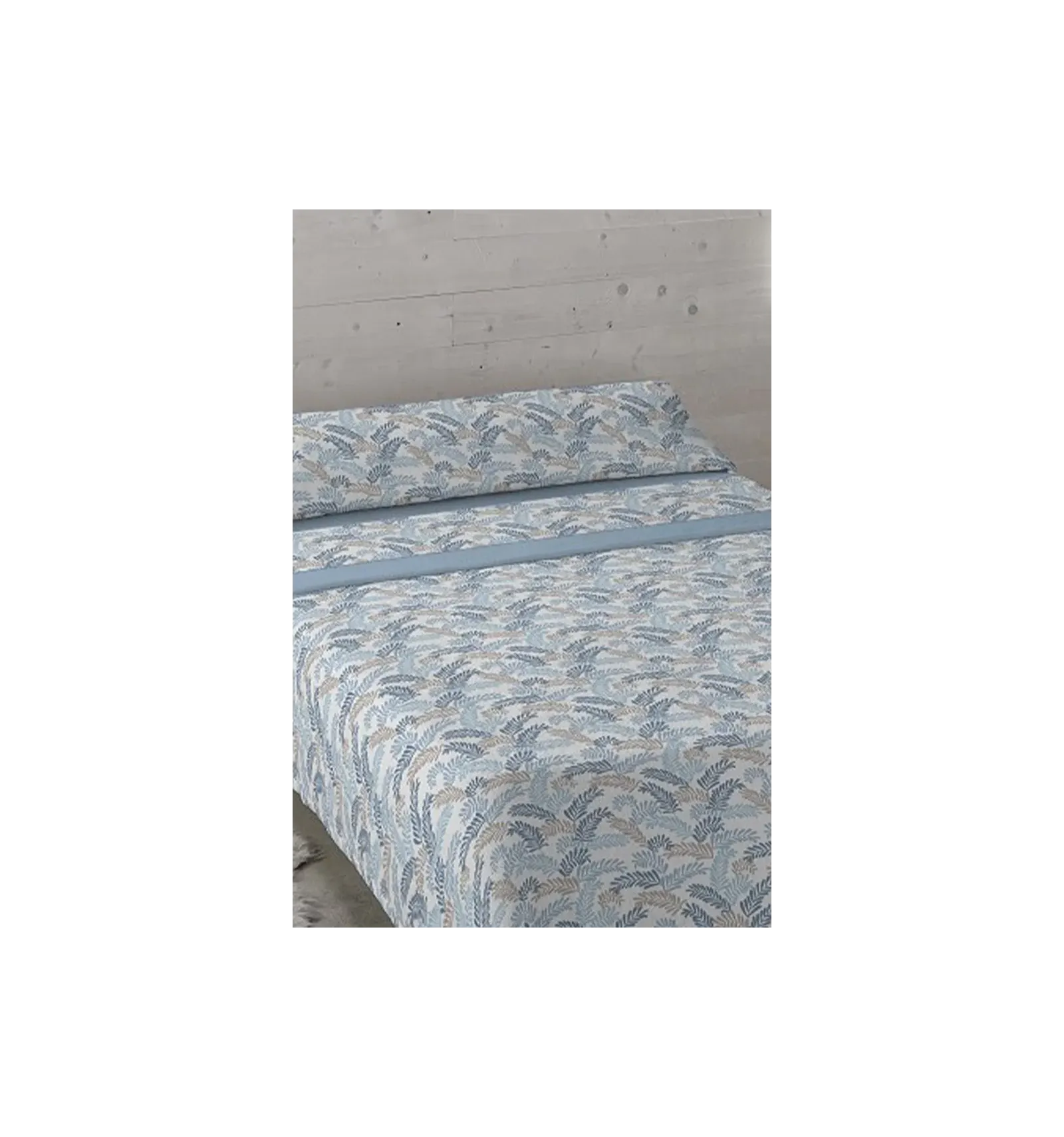 JUEGO DE SáBANAS DE CORALINA LEILA  AZUL