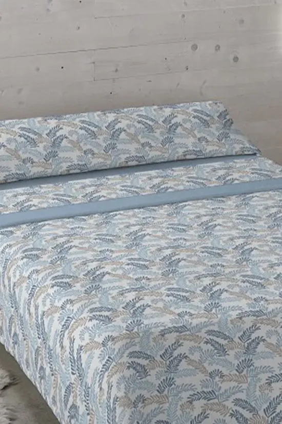JUEGO DE SáBANAS DE CORALINA LEILA  AZUL