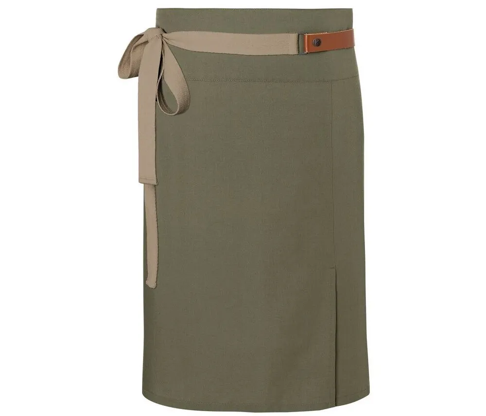 KARLOWSKY KYVS12  SUSTAINABLE WAIST APRON  MOSS GREEN