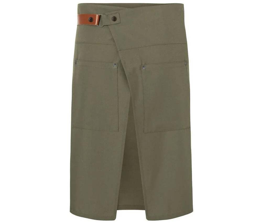 KARLOWSKY KYVS12  SUSTAINABLE WAIST APRON  MOSS GREEN
