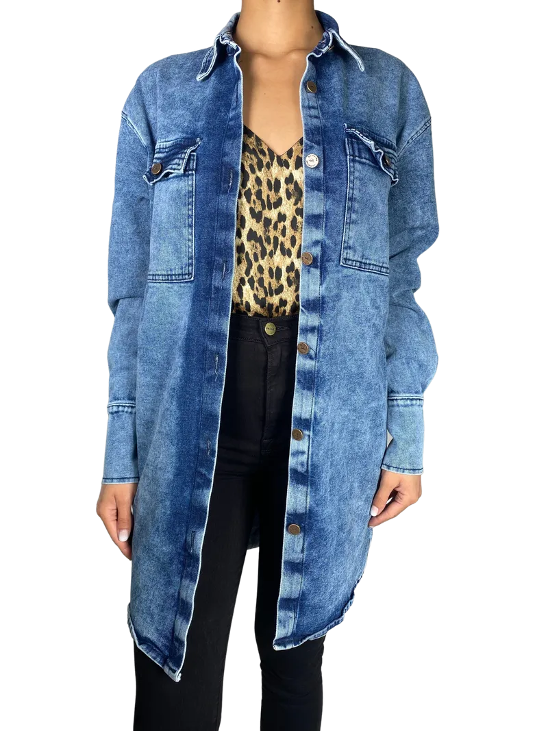 KARYN COO Chaqueta Denim Manga Larga