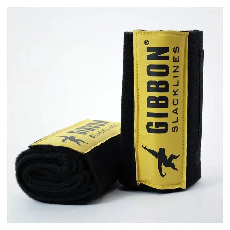 KIT DE SLACKLINE GIBBON CLASSIC  15/25M (AMARILLO/NEGRO)
