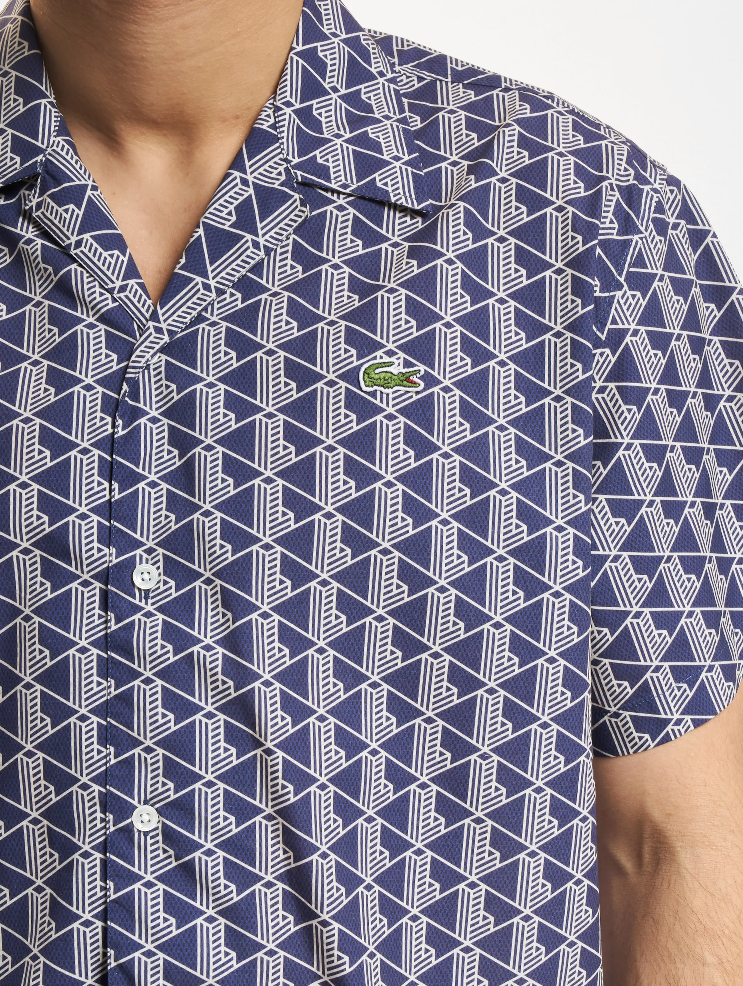 Lacoste Cemise Casual Manches Courtes