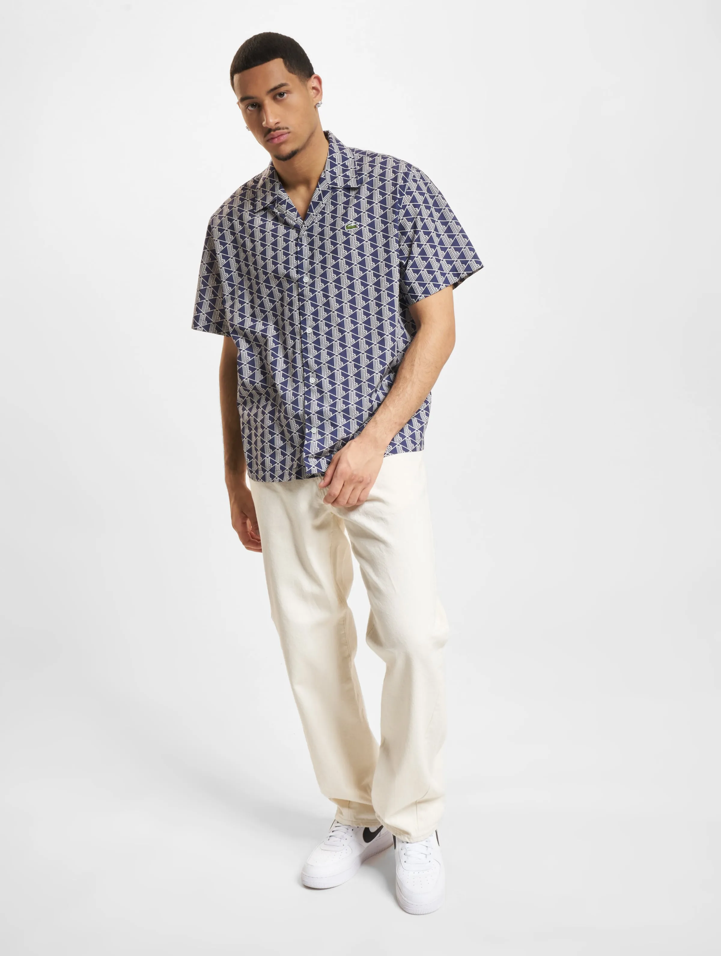Lacoste Cemise Casual Manches Courtes