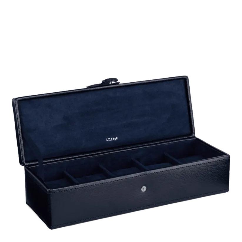 LE TANNEUR COFFRET  ESTUCHE CINCO RELOJES EN AZUL