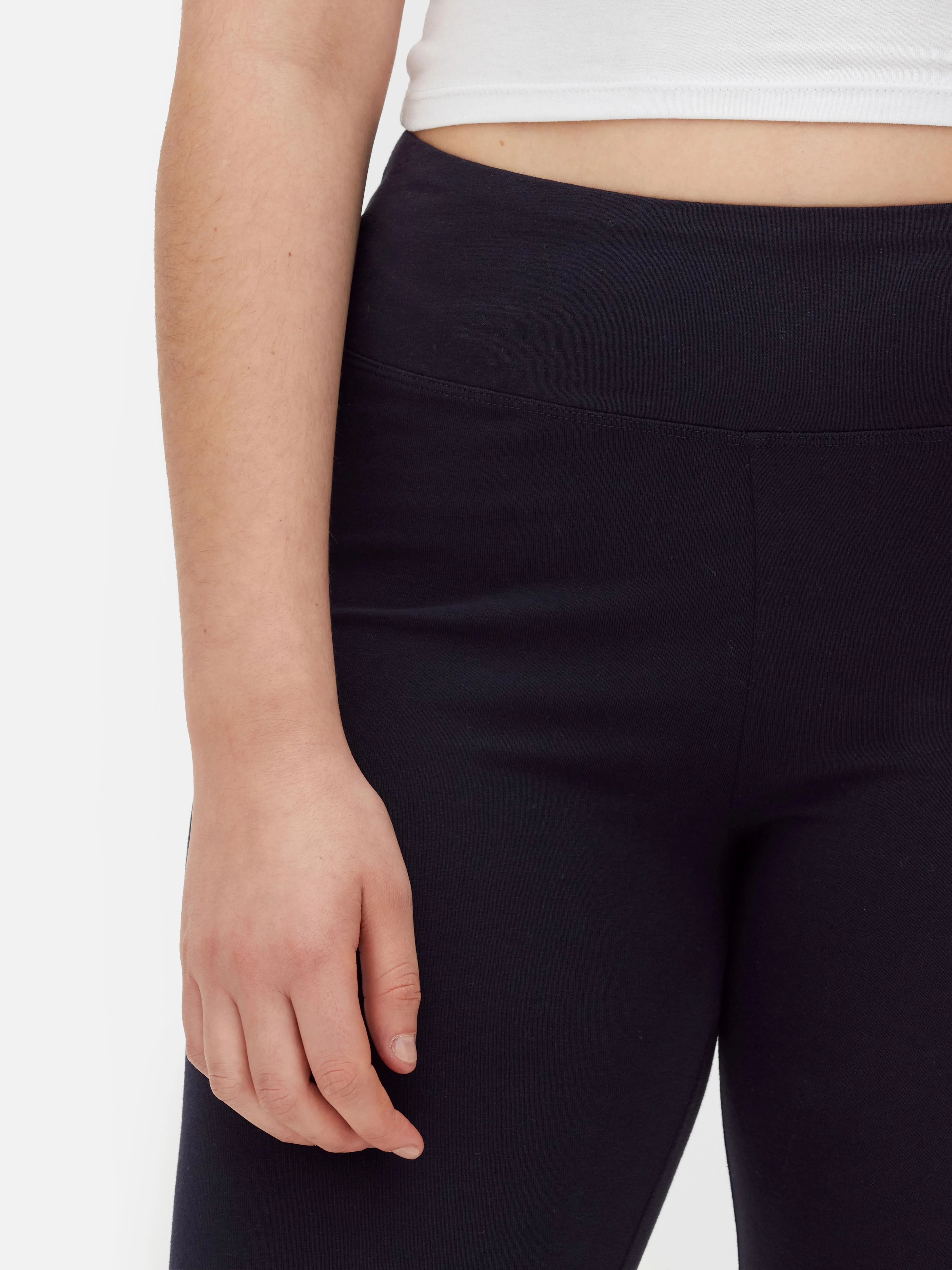 Leggings tobilleros de talle alto