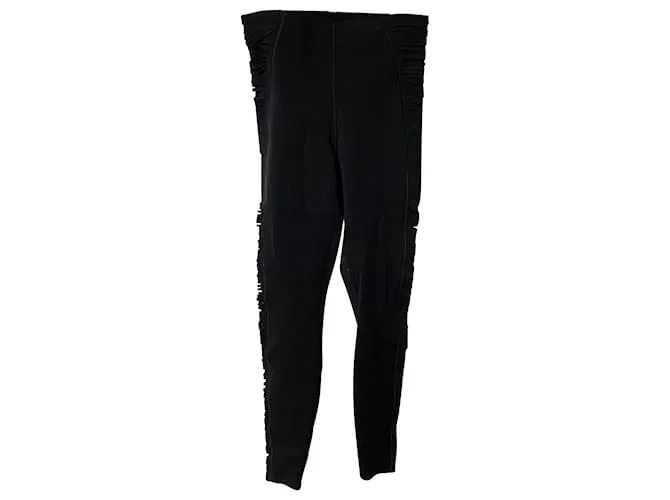 MALLAS DE ENTRENAMIENTO CON FLECOS DRIFIT NIKE BOUTIQUE EN NYLON NEGRO 