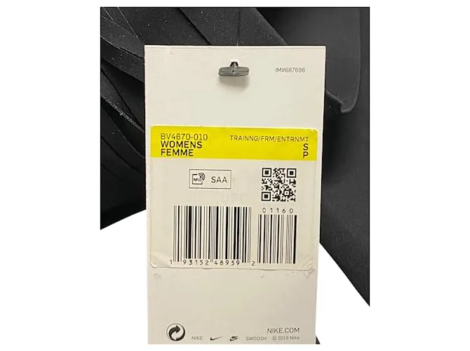 MALLAS DE ENTRENAMIENTO CON FLECOS DRIFIT NIKE BOUTIQUE EN NYLON NEGRO 