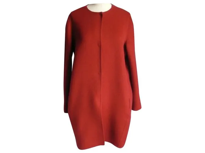 MARNI Capa color ladrillo Perfect Condition T40 ESO Naranja 