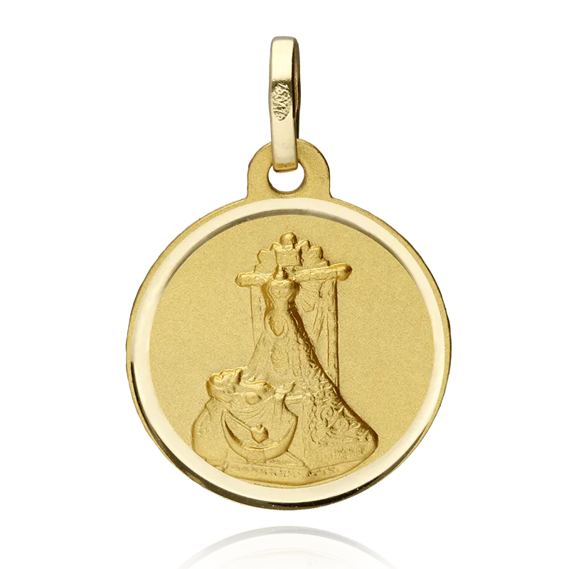 Medalla Virgen de las Angustias Oro18k