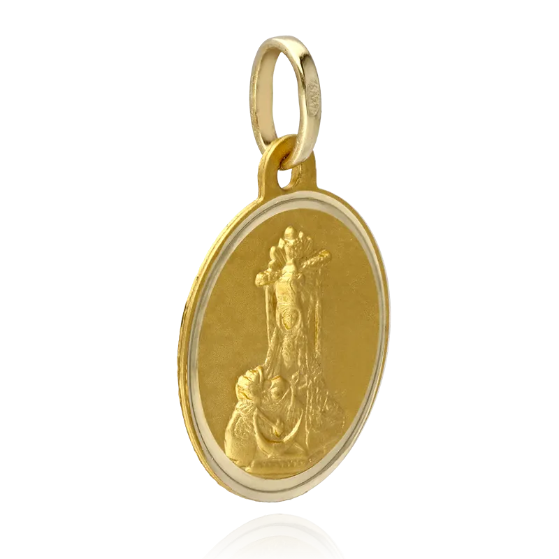 Medalla Virgen de las Angustias Oro18k