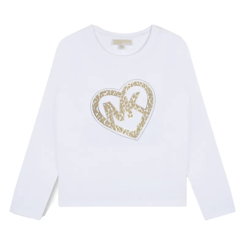 MICHAEL KORS Camiseta manga larga y algodón