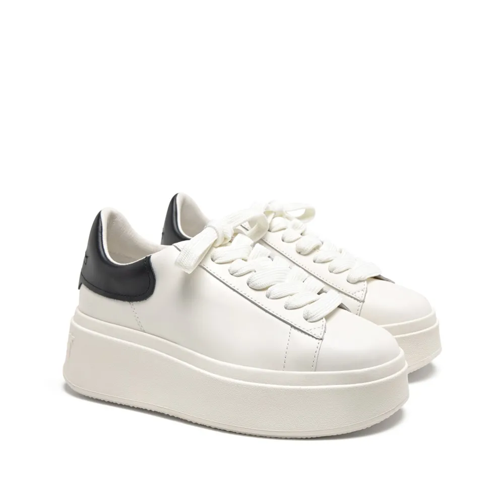 MOBY Nappa Calf White/Black