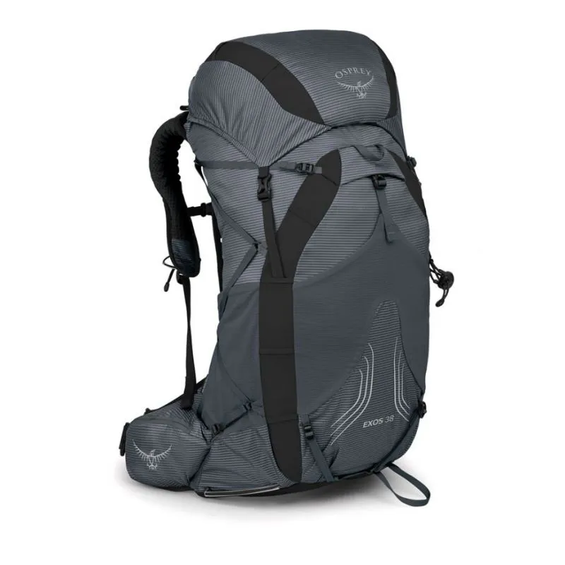 Mochila Osprey Exos 38 (Gris Tungsteno) Hombre