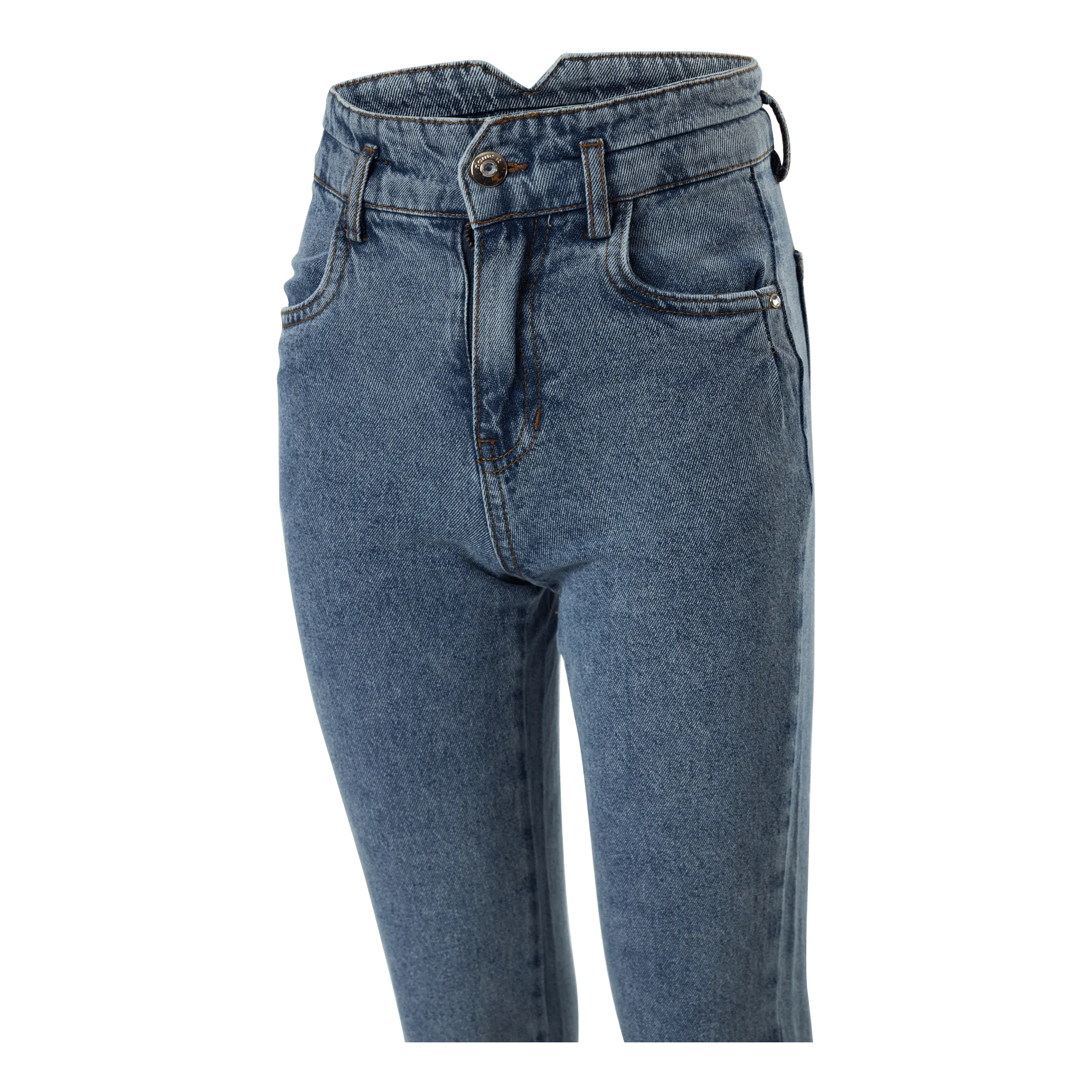 Name It Nkfbella Dnmatamy Hw An Mom Pa Light Blue Denim