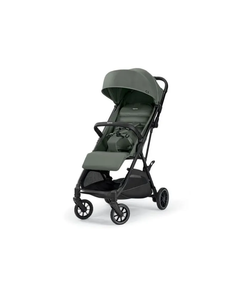 NOW STROLLER BLACK SPRINT GREEN INGLESINA