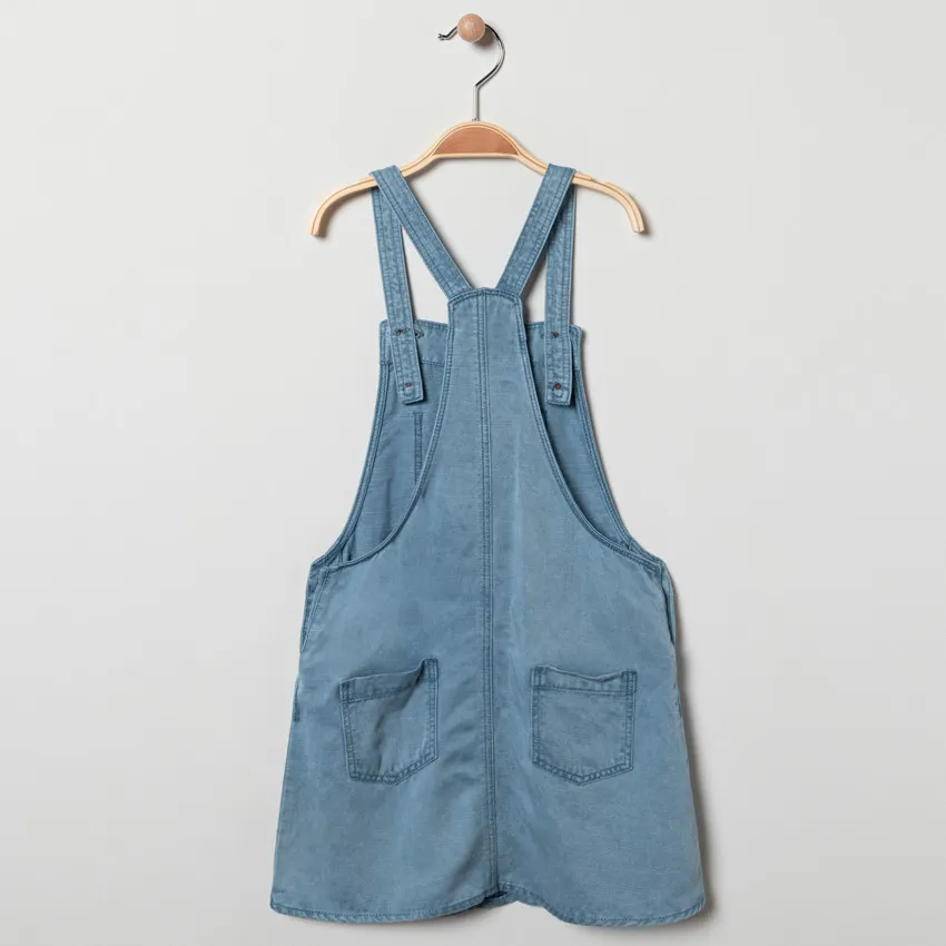 Orchestra Robe salopette en jean pour fille