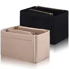 Organizador de bolsas organizador de inserción de bolsa organizador de inserción de fieltro 2 piezas