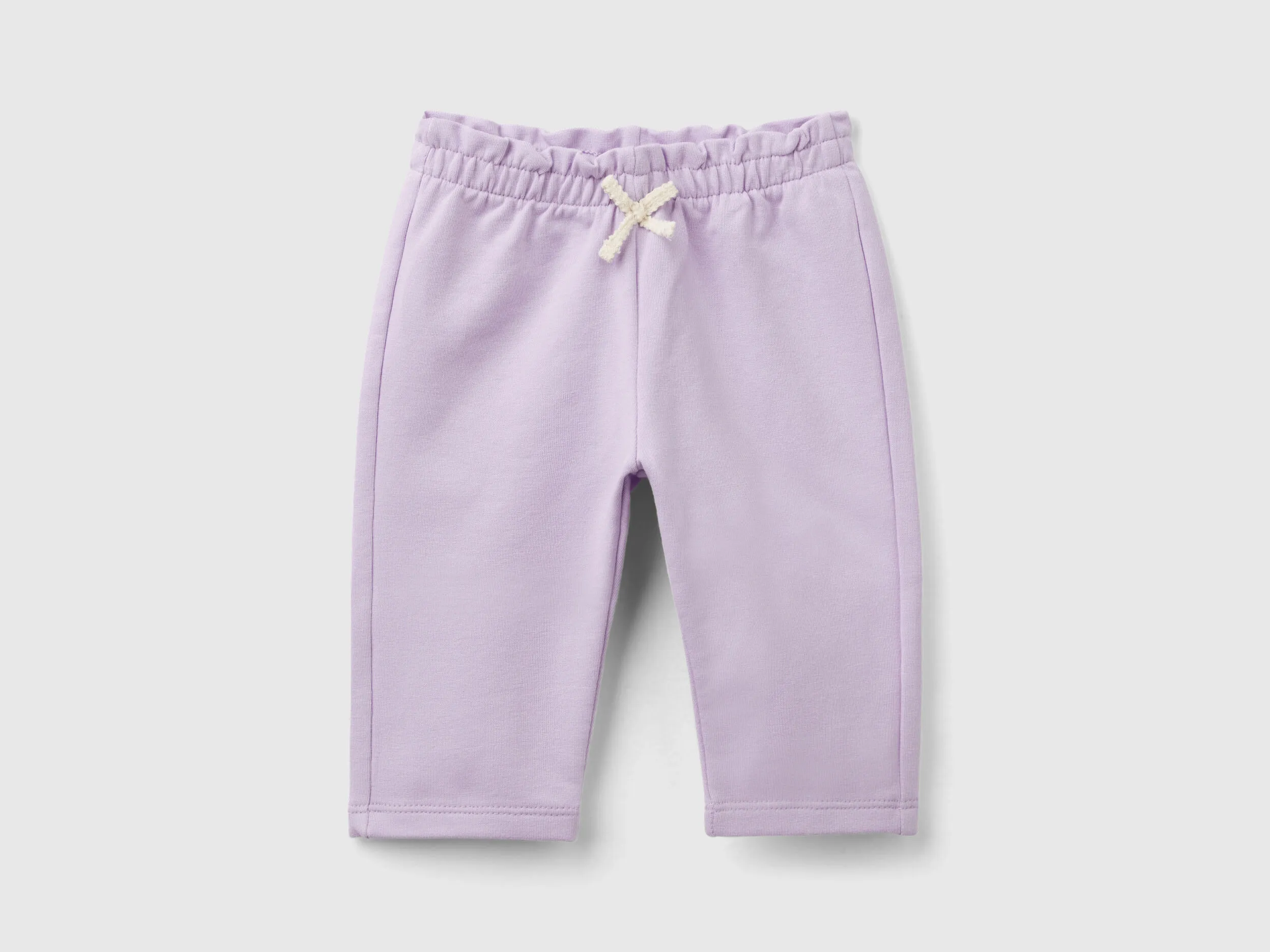Pantalón de felpa de algodón orgánico elástico