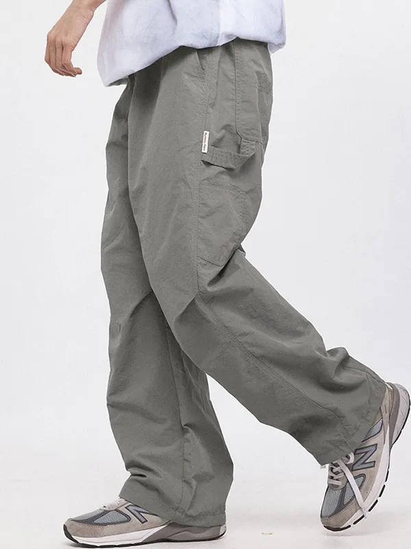 Pantalones cargo con bolsillo retro