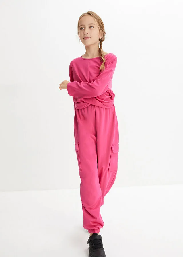 Pantalón de estilo cargo Pink lady