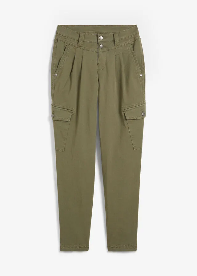 Pantalón de estilo cargo Verde oliva