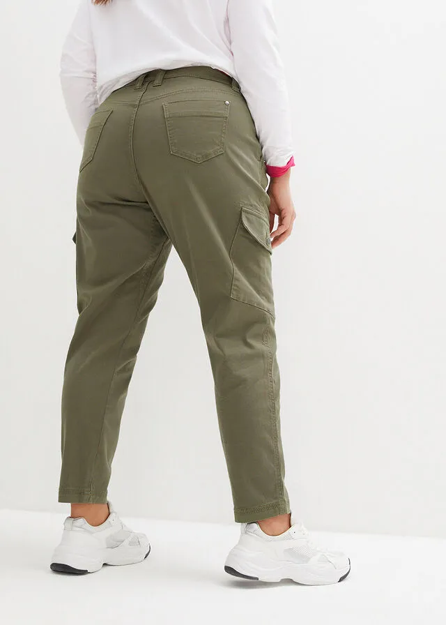 Pantalón de estilo cargo Verde oliva