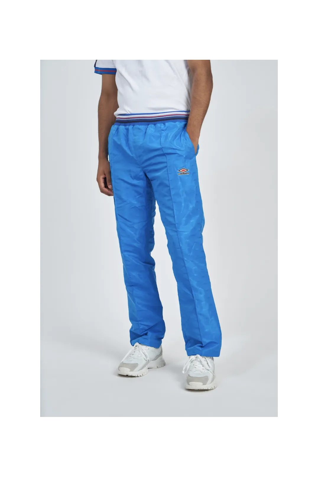 Pantalón Umbro Monogram Straight Leg Track Pant Regal Blue