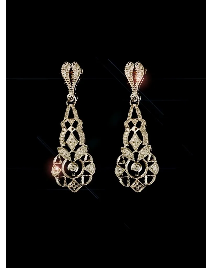 PENDIENTES LARGOS PARA NOVIA, DISEÑO DELICADO CON LOS QUE TE SENTIRAS PRECIOSA