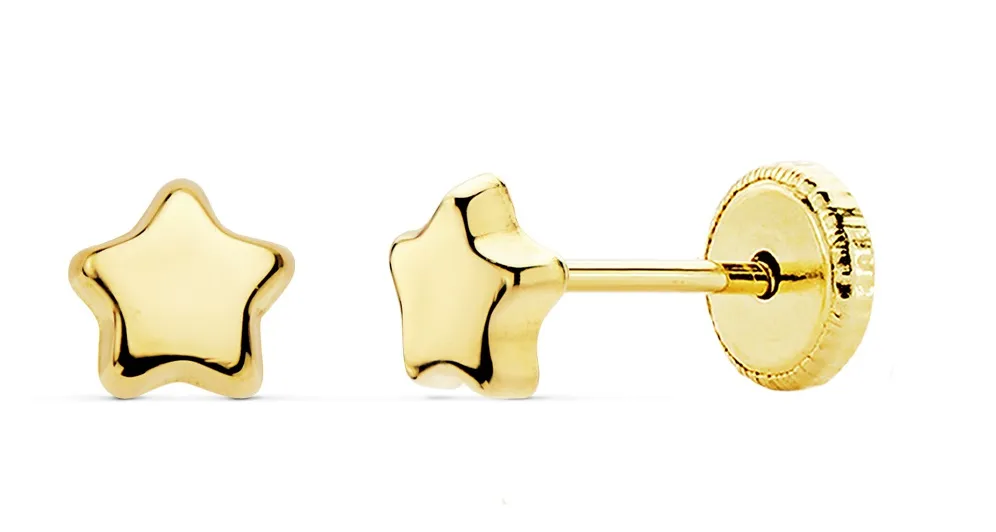 Pendientes Oro Bebé