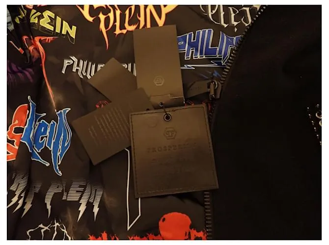 Philipp Plein Semental de bombarderos Negro 