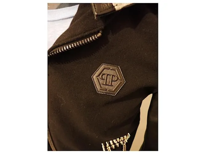 Philipp Plein Semental de bombarderos Negro 