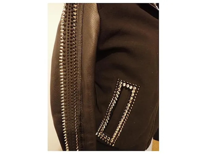 Philipp Plein Semental de bombarderos Negro 