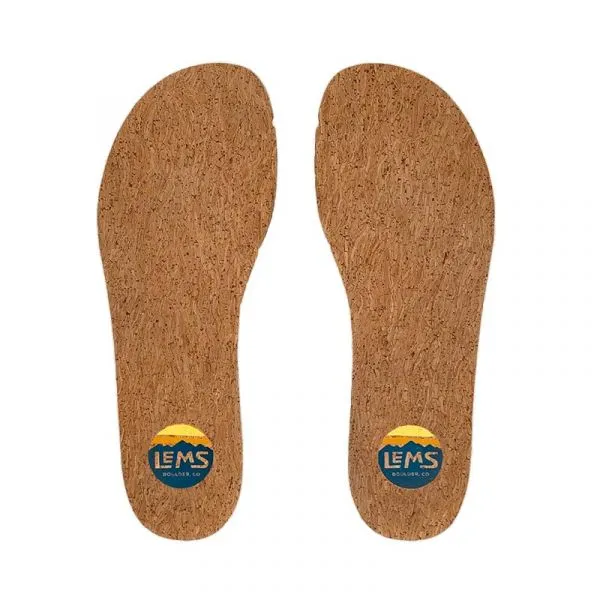 Plantilla Barefoot Corcho Natural Lems