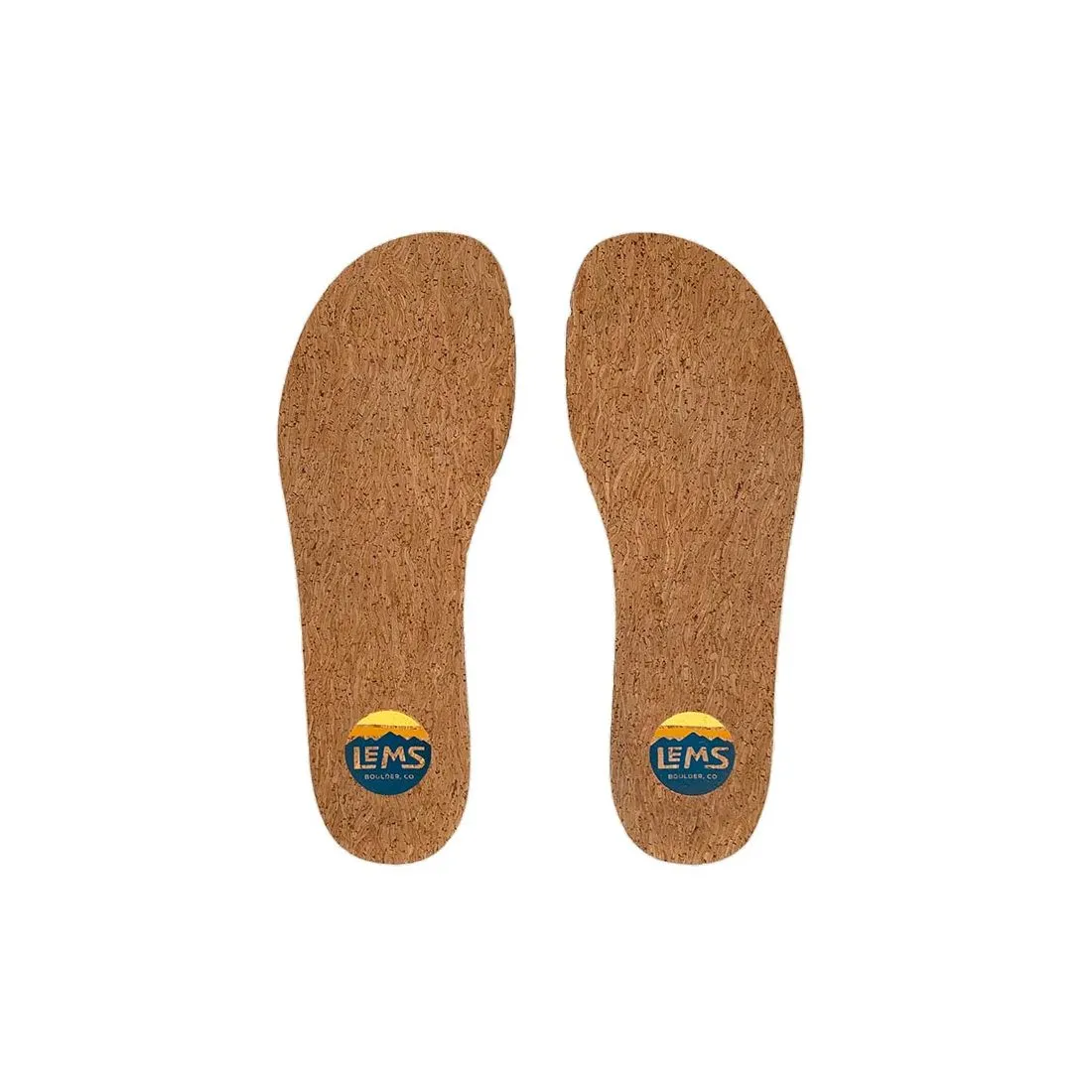 Plantilla Barefoot Corcho Natural Lems