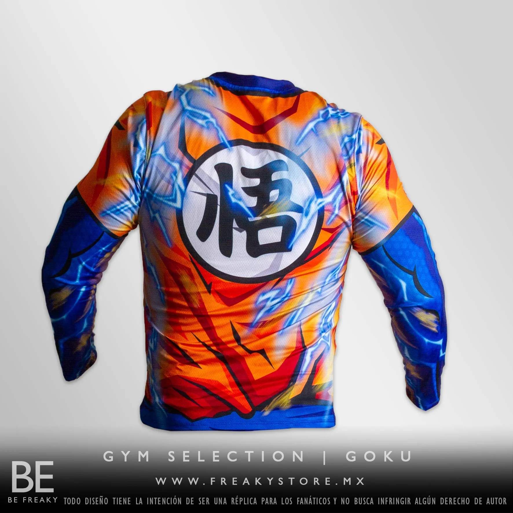 Playera Manga Larga SaiyaGym Goku