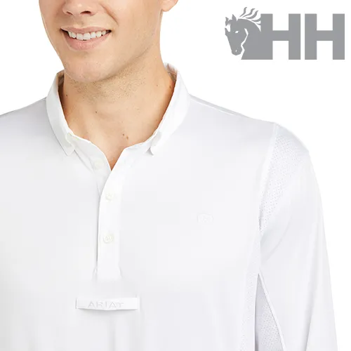 Polo Concurso Ariat Tek Hombre Manga Larga