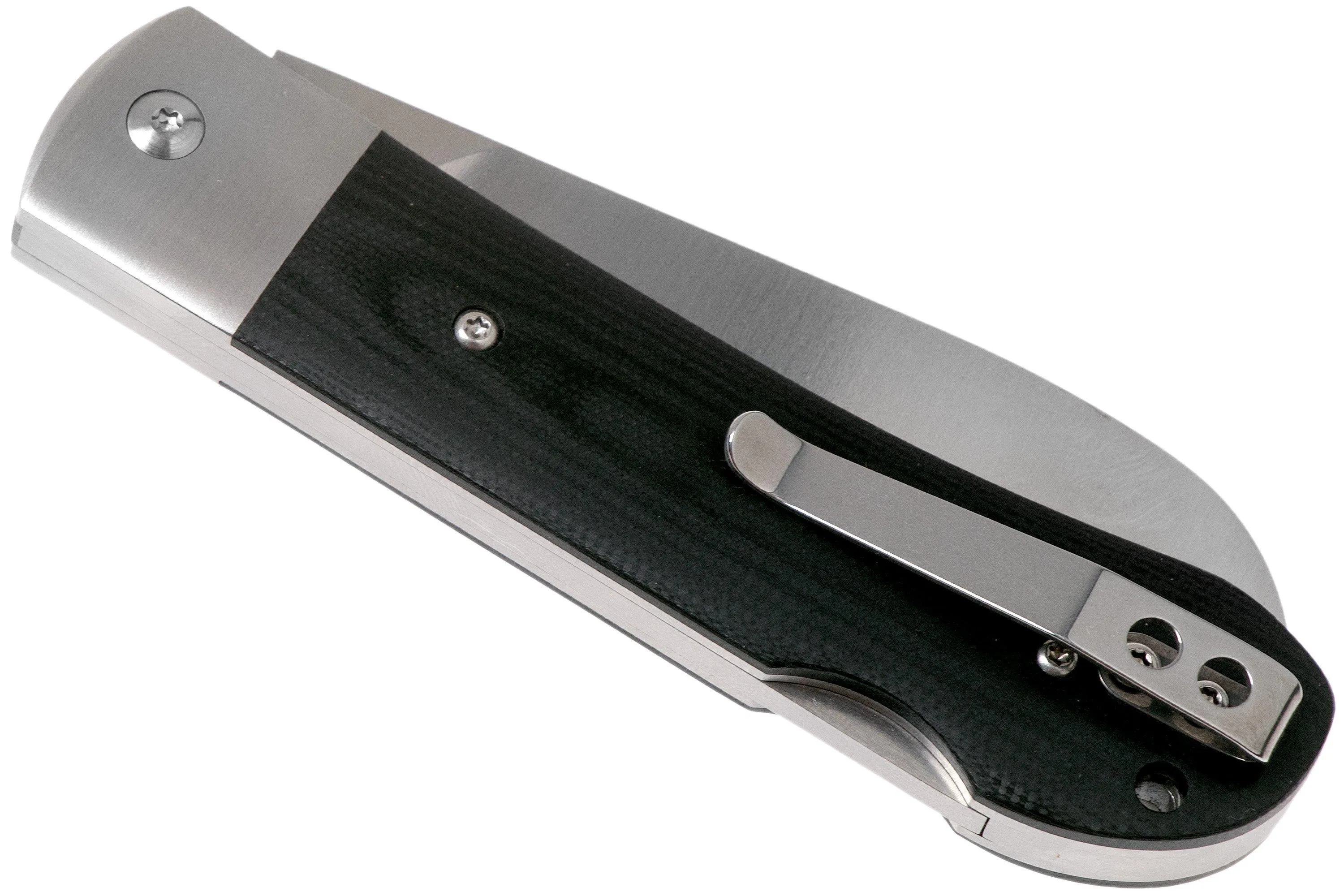 QSP KNIFE WORKER QS128A BLACK G10 NAVAJA, ARTHUR BREHM DESIGN