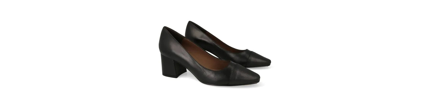 REBAJAS en ZAPATOS TACON ANCHO NEGROS MUJER MOD. PRAGA NE